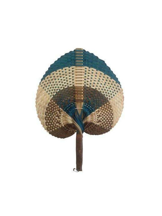 Decorative Fan Handmade from Wicker Material