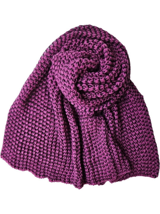 Women's Knitted Scarf Fuchsia