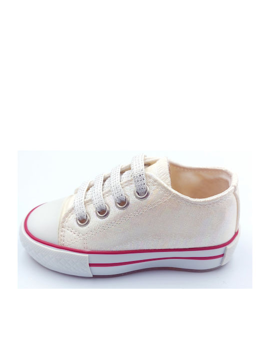 Richy Kids Παιδικά Sneakers Pearl White