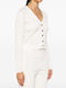 Pinko Women's Knitted Cardigan with Buttons White