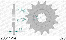 AFAM Front Sprocket