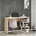 Desk Dardanos Beige/white 110x73.8cm