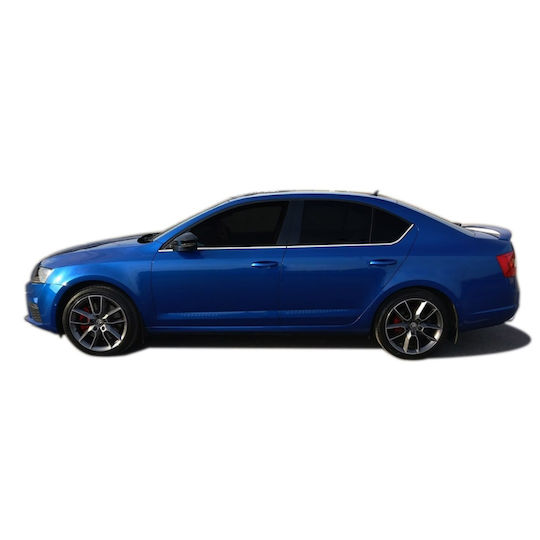 Novline Car Window Decorative For Audi A7 Skoda Octavia 4pcs