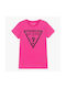 Guess Kids' T-shirt Fuchsia