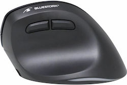 Bluestork Comfort Mouse Ασύρματο Εργονομικό Ποντίκι Μαύρο