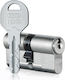 EVVA Cilindru de Încuietoare De Securitate Ics 90mm (30-60) Argintiu