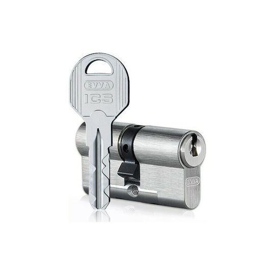 EVVA Lock Cylinder Security Ics 110mm (50-60) Silver
