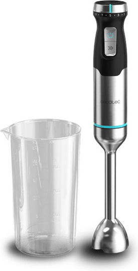 Cecotec Power Pulsar 2300MAX Handmixer mit Inox Stab 1500W Silber