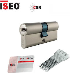 ISEO Lock Cylinder Security CSR R90 60mm (30-30) Silver