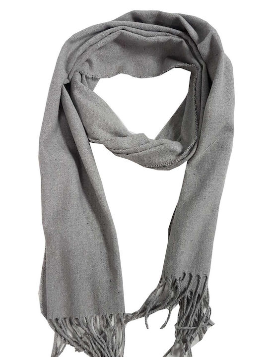 Legend Accessories Men's Cashmere Scarf Gray