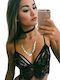 Merry See Women's Bralette Bra Black