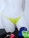 Monokini Thin Strings on the Sides Green