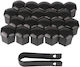 Nuts M19x19mm Length 19mm for Key No 19 20pcs