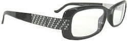 Swarovski Plastic Eyeglass Frame Black S160 6050