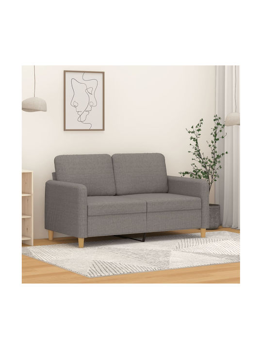 Cu două locuri Canapea Taupe 138x77x80cm.