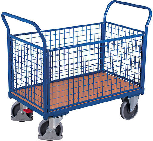 Variofit Plattformwagen for Load Weight up to 500kg in Blau Color