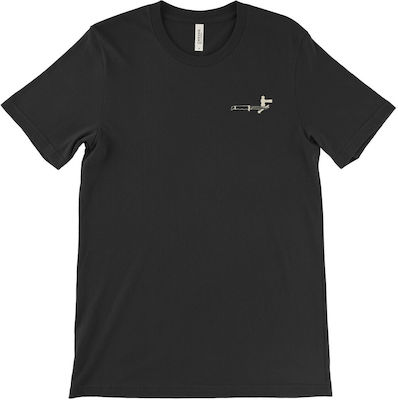 Buck T-shirt in Black color