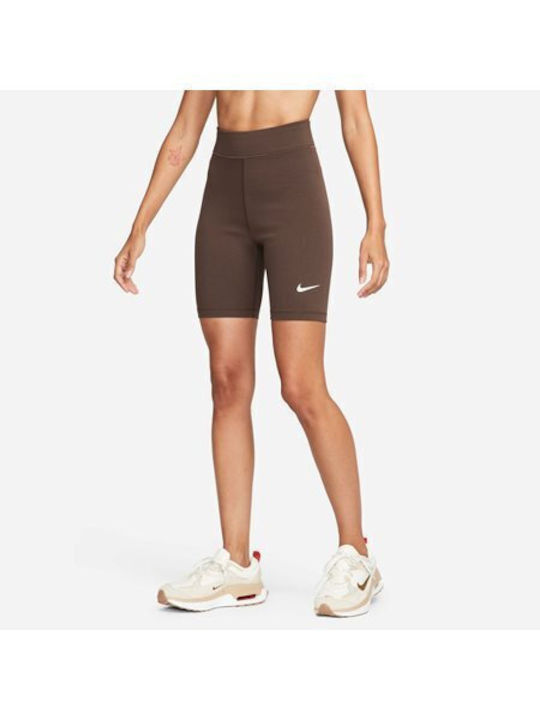 Nike Ausbildung Frauen Kurze Hosen Leggings Braun