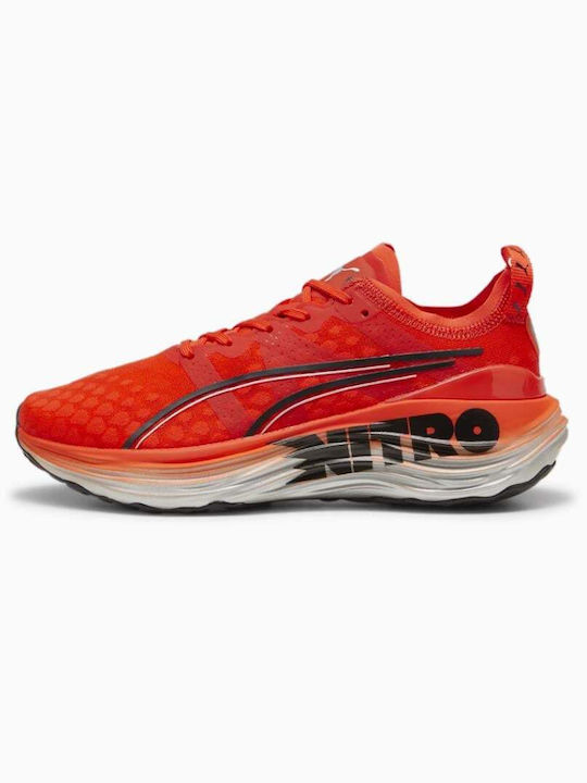 Puma ForeverRun Nitro Sport Shoes Running Orange