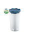Koziol Koziol Lebensmittelglas mit Deckel Glas Blau 1000ml
