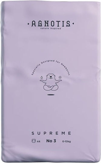 Agnotis Πάνες με Αυτοκόλλητο Supreme No. 3 για 6-10kg 44τμχ