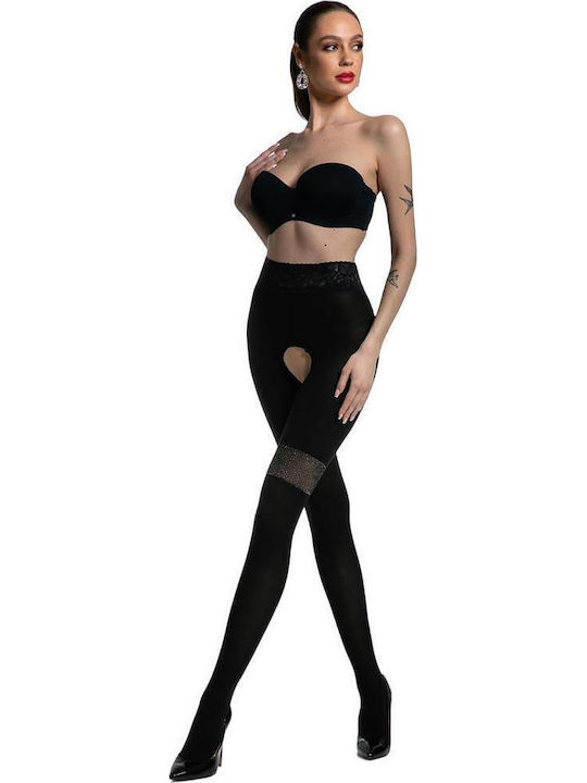 Amour Glamour Sexy Καλσόν Μαύρο