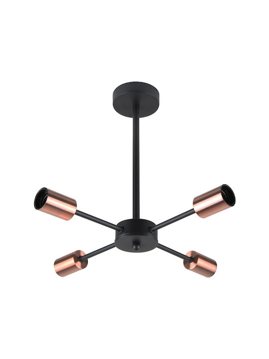 Ravenna Josephine Pendant Chandelier Black