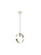 Ravenna Figaro Pendant Light Single-Light Silver