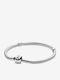 Pandora Γυναικείο Βραχιόλι Αλυσίδα από Ασήμι 19cm