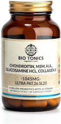 Bio Tonics Chondroitin MSM HA Glucosamin HCl Kollagen II 1045 mg 60 Kapseln