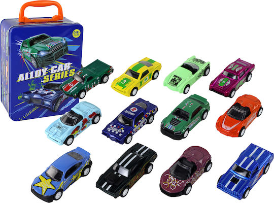 Lean Toys Toy Car Set 1:64 Pull Back for 3+ Years
