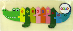 Ξύλινο Παιδικό Puzzle Set για 3+ Ετών Lean Toys