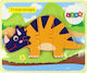 Ξύλινο Παιδικό Puzzle 5pcs Lean Toys