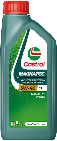 Castrol Magnatec Синтетичен Масло за Автомобили 5W-40 1лт