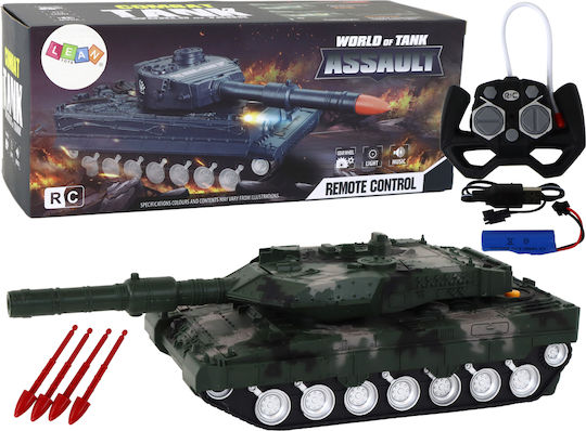Lean Toys Τηλεκατευθυνόμενο Άρμα Μάχης Πράσινο