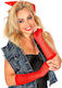 Carnival Gloves Red 1pcs