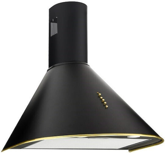 Akpo WK-4 Dandys GOLD Șemineu Hotă 60cm Negru
