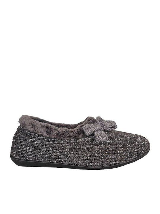 Blondie Closed Women's Slippers in Gri color