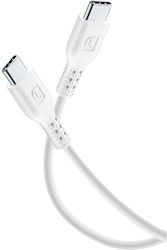 Cellular Line USB 2.0 USB-C male - USB-C 2m (USBDATACUSBC2C2MW)