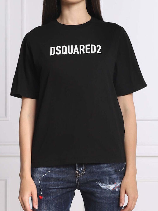 Dsquared2 Femeie Tricou Black