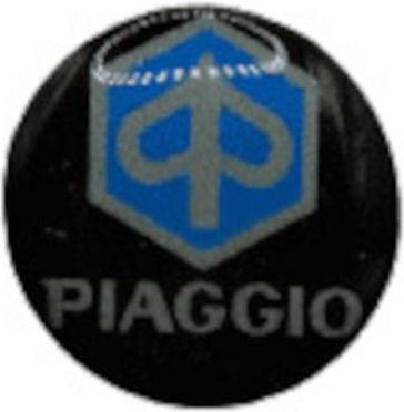 Piaggio Wappen-Aufkleber Schwarz
