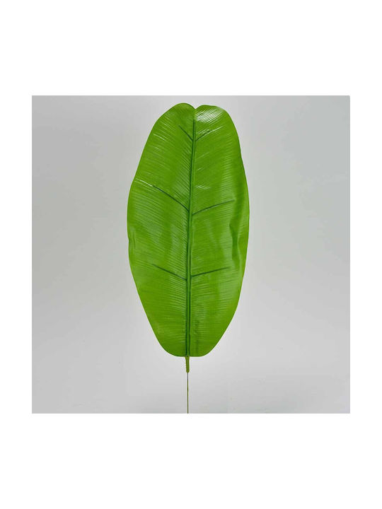 Ramură Decorativă Artificială Musa Green 75cm 1buc