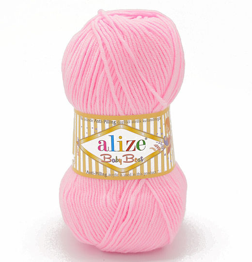 Alize Baby Best Acrilyc Rosa 240m 100gr