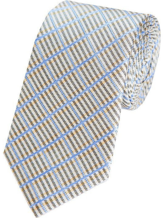 Epic Ties Men's Tie Silk Printed in Light Blue Color