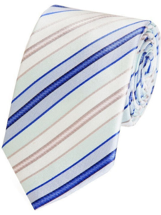 Epic Ties Men's Tie Silk Printed in Blue Color