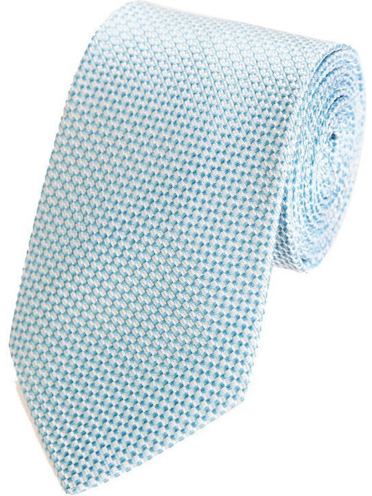 Epic Ties Men's Tie Silk Monochrome in Turquoise Color