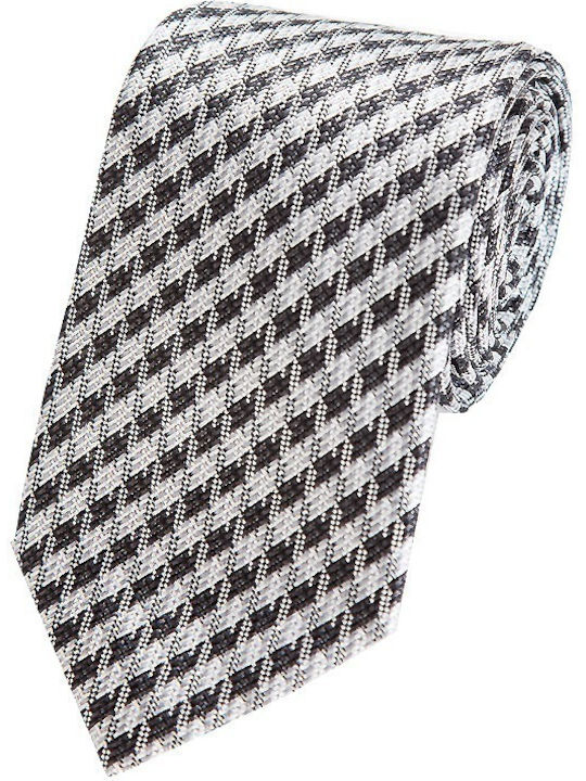 Epic Ties 0110 Herren Krawatte Seide Gedruckt Black/White