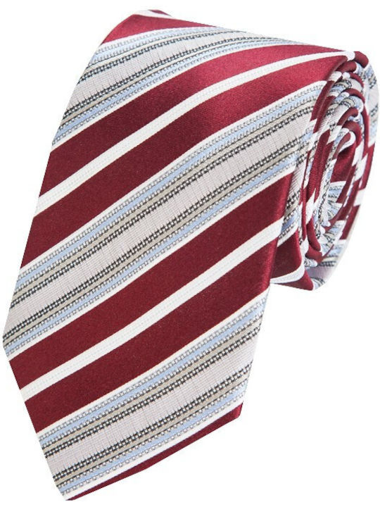 Epic Ties 0056 Herren Krawatte Seide Gedruckt in Burgundisch Farbe