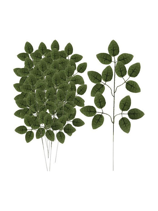 Artificial Decorative Branch Green 47cm 12pcs