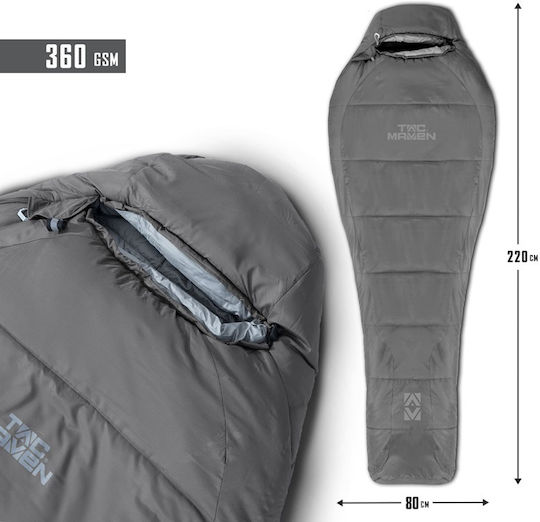 Pentagon Sleeping Bag Single Cinder Grey